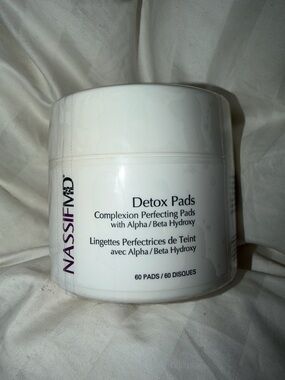 NassifMD Detox Pads Complexion Perfecting Pads - White
